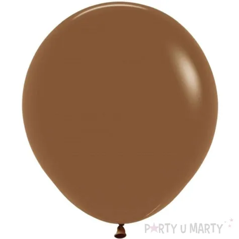 dekoracje na urodziny profesjonalne balony lateksowe coffee brazowe kawowe 18 25 szt