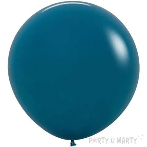 dekoracje na urodziny profesjonalne balony lateksowe deep teal niebieski ciemny 24 3 szt