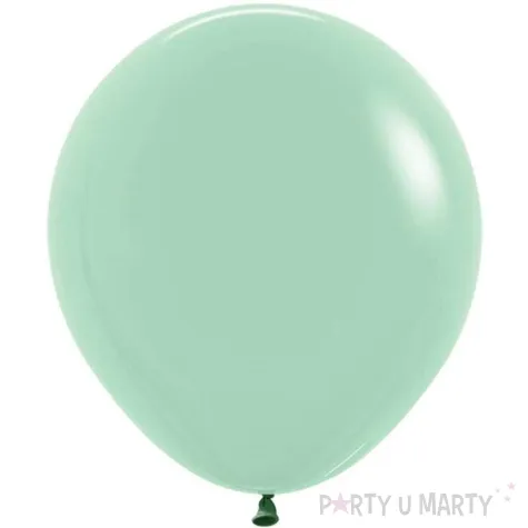 dekoracje na urodziny profesjonalne balony lateksowe dusk green tea zielone turkusowe 18 x25