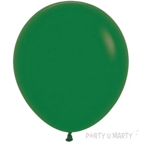 dekoracje na urodziny profesjonalne balony lateksowe forest green zielone butelkowe 18 x25