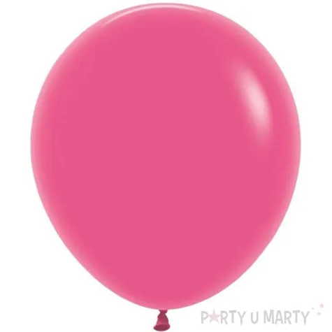 dekoracje na urodziny profesjonalne balony lateksowe fuchsia rozowe fuksjowe 18 25 szt