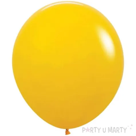 dekoracje na urodziny profesjonalne balony lateksowe honey yellow zolte miodowe 18 25 szt