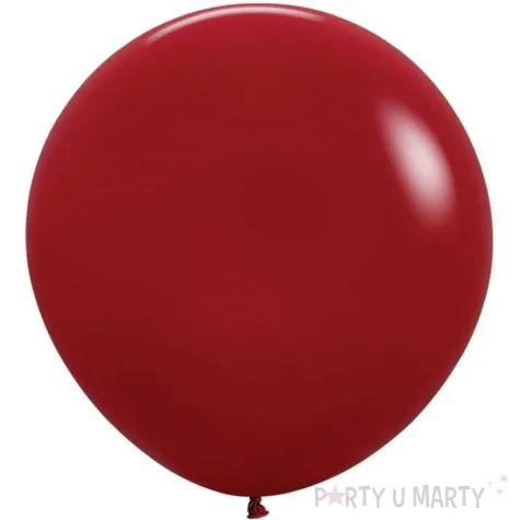 dekoracje na urodziny profesjonalne balony lateksowe imperial red burgundowe 24 3 szt
