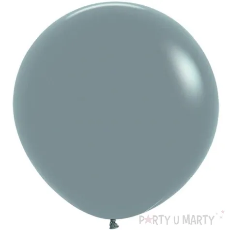 dekoracje na urodziny profesjonalne balony lateksowe pastel dusk blue niebieskie mgliste 24 x3