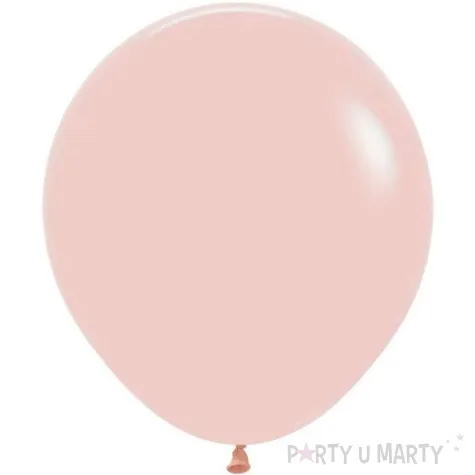 dekoracje na urodziny profesjonalne balony lateksowe pastel matte melon rozowe melonowe 18 x25