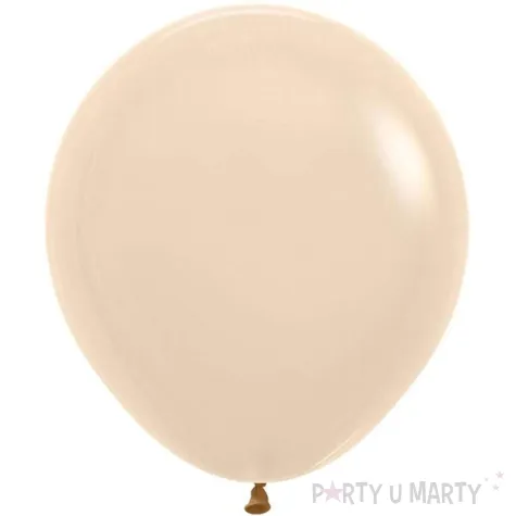 dekoracje na urodziny profesjonalne balony lateksowe pastel matte nude bezowe nude 18 25 szt