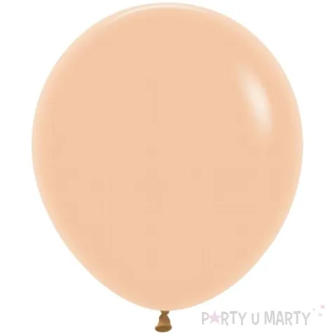 dekoracje na urodziny profesjonalne balony lateksowe peach blush rozowe brzoskwiniowe 18 x25