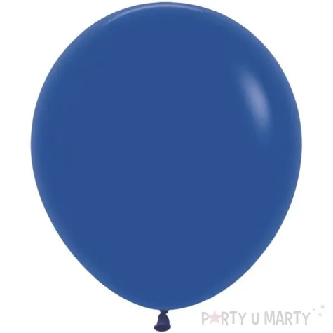 dekoracje na urodziny profesjonalne balony lateksowe royal blue niebieskie krolewskie 18 x25