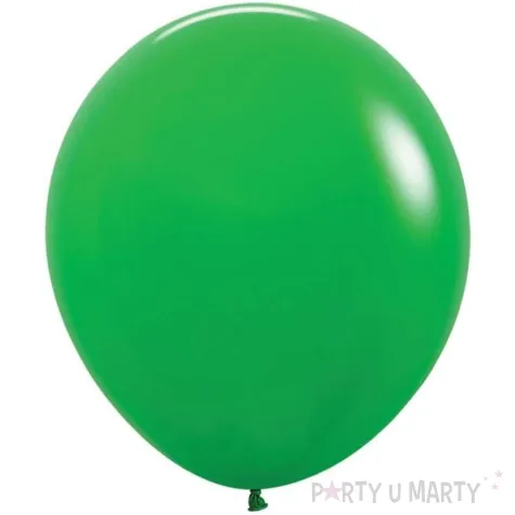dekoracje na urodziny profesjonalne balony lateksowe shamrock green zielone koniczynowe 18 x25