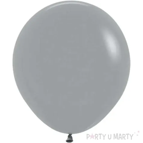 dekoracje na urodziny profesjonalne balony lateksowe urban grey szare 18 25 szt