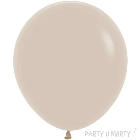 dekoracje na urodziny profesjonalne balony lateksowe white sand bezowe piaskowe 18 25 szt