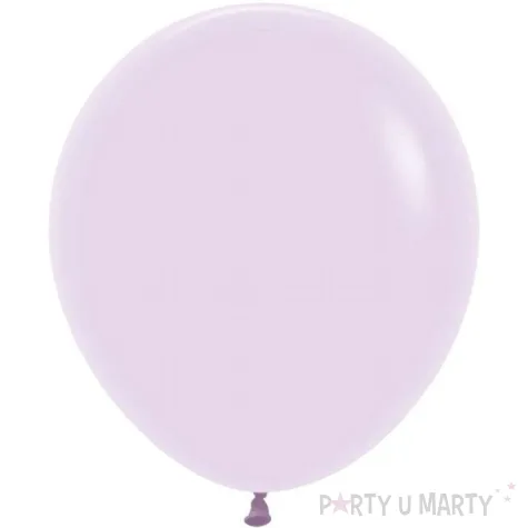 dekoracje na urodziny profesjonalne balony pastel matte lilac fioletowe liliowe 18 x25