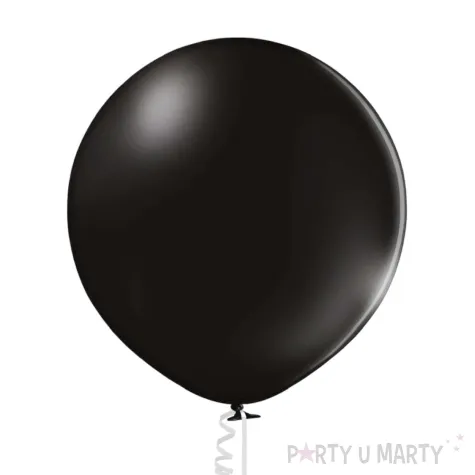 dekoracje na urodziny sylwestra duze balony pastelowe czarne belbal 24 5 szt