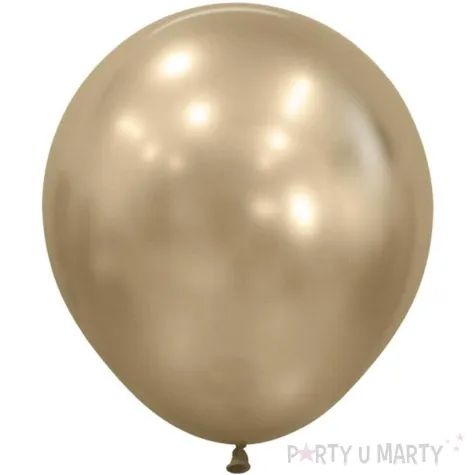 dekoracje na wesele urodziny profesjonalne balony lateksowe gold dust zlote do girland 18 x15