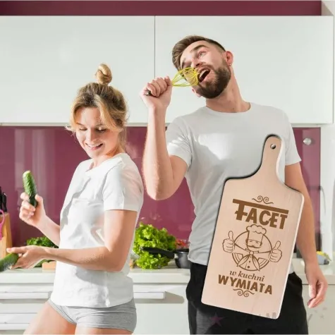 deska do krojenia facet w kuchni wymiata 11 5 x 26 5 cm