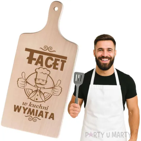 deska do krojenia facet w kuchni wymiata 11 5 x 26 5 cm