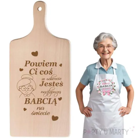 deska do krojenia jestes najlepsza babcia na swiecie 11 5 x 26 5 cm