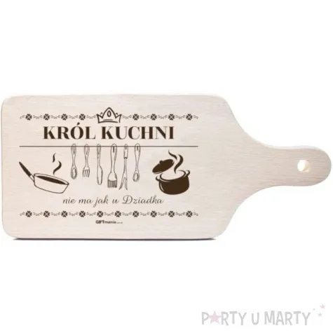 deska do krojenia krol kuchni nie ma jak u dziadka 2 giftmania 12 x 25 5 cm