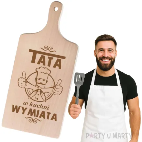 deska do krojenia tata w kuchni wymiata 11 5 x 26 5 cm