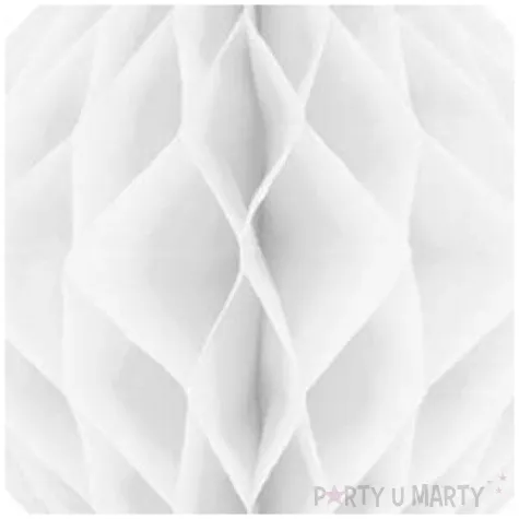 diament bibulowy classic honeycomb bialy partydeco 30cm