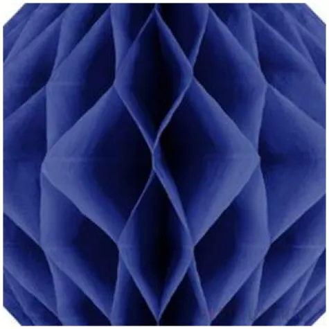 diament bibulowy classic honeycomb granatowy partydeco 30cm