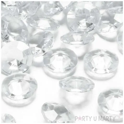 diamentowe konfetti bezbarwny 12mm 1op