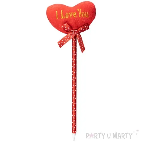 dlugopis serce i love you arpex 22 cm