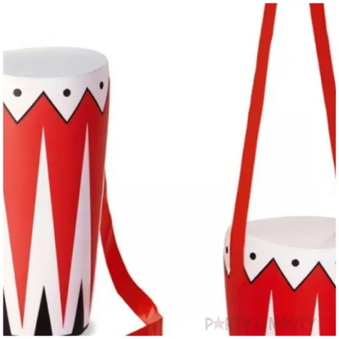 dmuchaniec bebenek na pasku czerwony tamipol