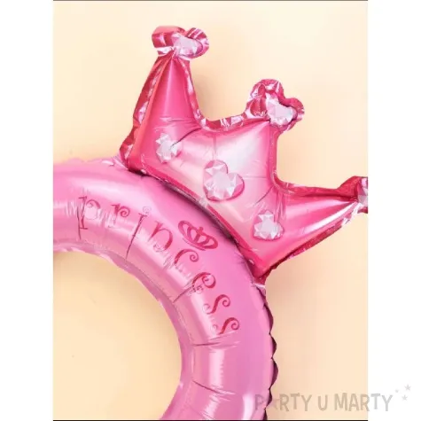 dmuchaniec opaska tiara ksiezniczki rozowy 7 7