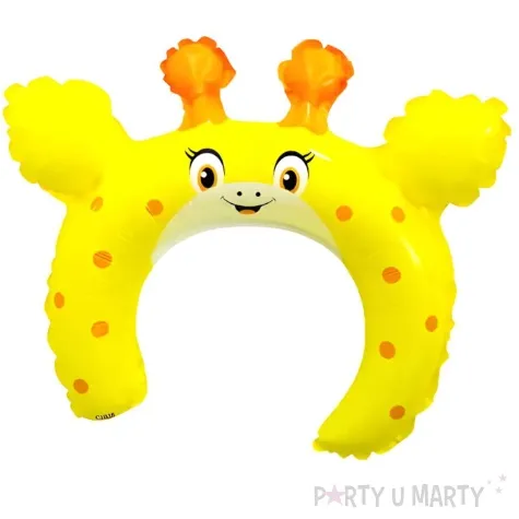 dmuchaniec opaska zyrafa zolty 7 7