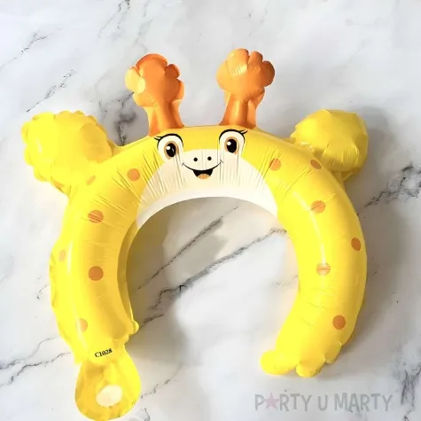 dmuchaniec opaska zyrafa zolty 7 7