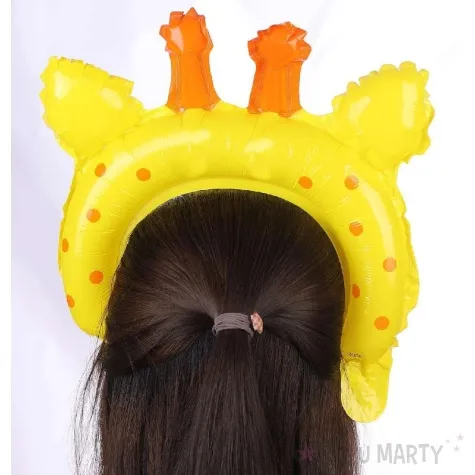 dmuchaniec opaska zyrafa zolty 7 7