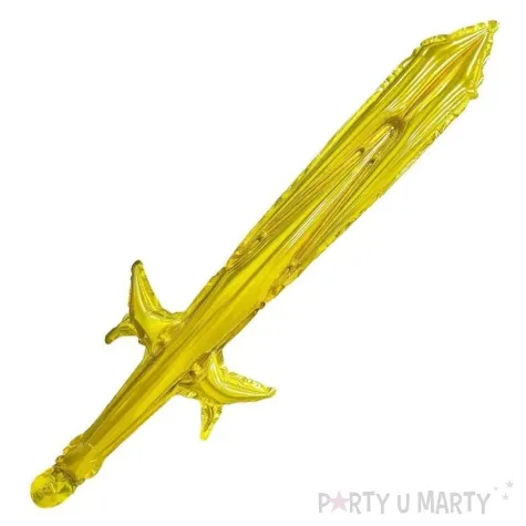 dmuchaniec zloty rycerz miecz jix 78 cm