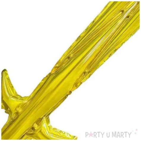 dmuchaniec zloty rycerz miecz jix 78 cm