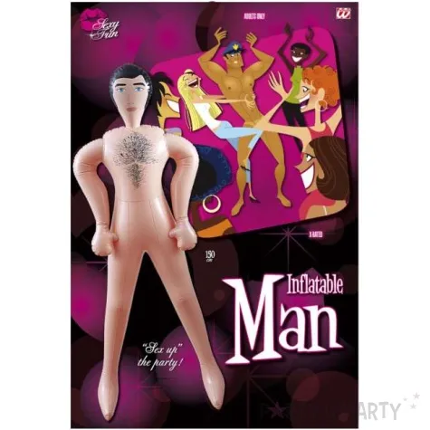 dmuchany facet sexy brunet widmann 150 cm