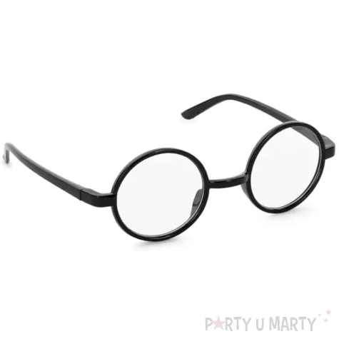 dodatek do stroju na halloweeen karnawal okulary czarodzieja harry cosplay larp