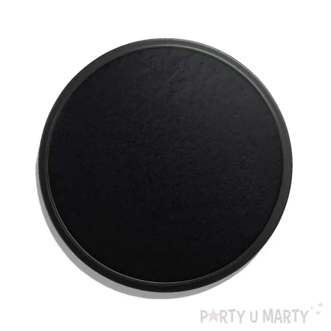 dodatek do stroju na halloween karnawal farba do twarzy i ciala czarna metaliczna 18 ml