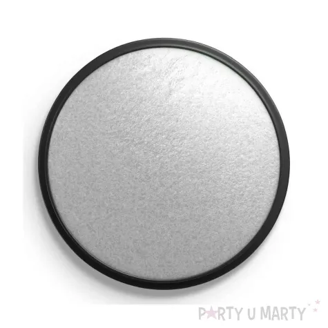 dodatek do stroju na halloween karnawal farba do twarzy i ciala szara metaliczna 18 ml