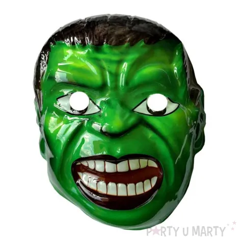 dodatek do stroju na halloween maska hulk potwor dla dzieci