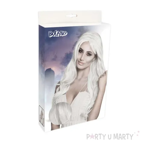 dodatek do stroju na halloween peruka duch karnawal cosplay anime wlosy a2 wampirzyca