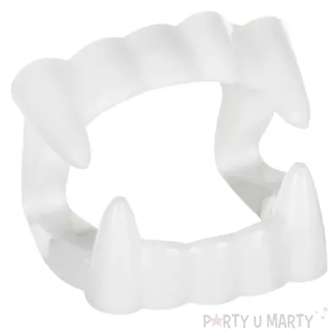 dodatek do stroju na halloween sztuczne zeby kly wampira wampirzyca dracula cosplay