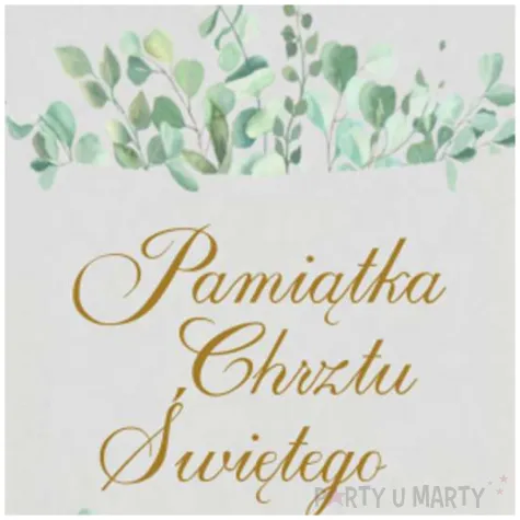 doniczka chrzest swiety eukaliptus beauty bialy 10 cm