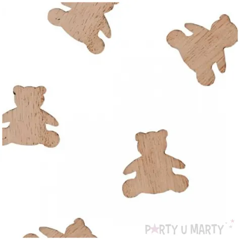 drewniane konfetti mis ginger ray 21 szt