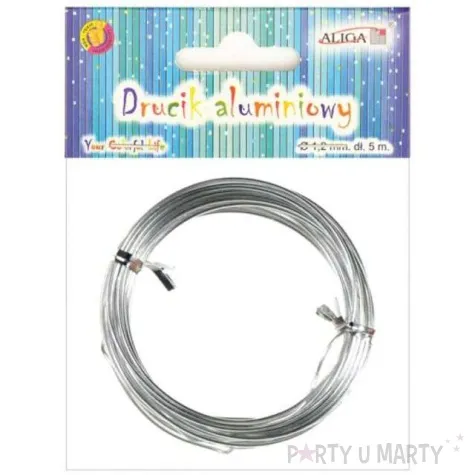 drucik aluminiowy classic 1 25 mm srebrny aliga 5m
