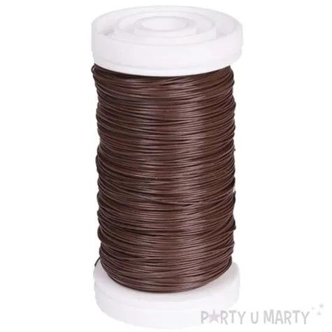 drucik florystyczny classic brazowy czakos 0 35 mm 100 m