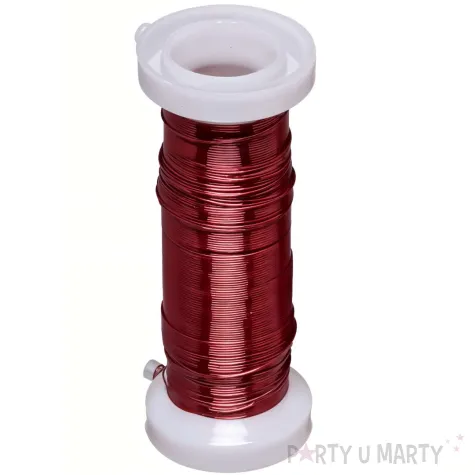 drucik florystyczny classic czerwony brewis 20 m