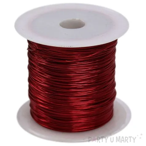 drucik florystyczny classic czerwony titanum 0 45 mm 30 m