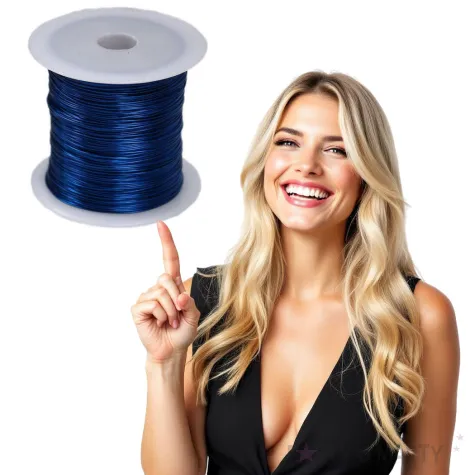 drucik florystyczny classic niebieski titanum 0 45 mm 30 m