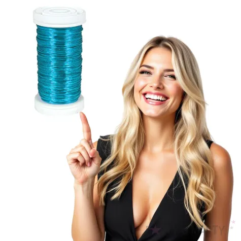 drucik florystyczny classic turkusowy jasny czakos 0 35 mm 100 m