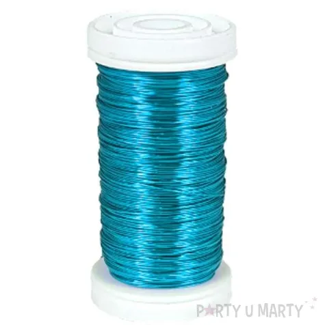 drucik florystyczny classic turkusowy jasny czakos 0 35 mm 100 m